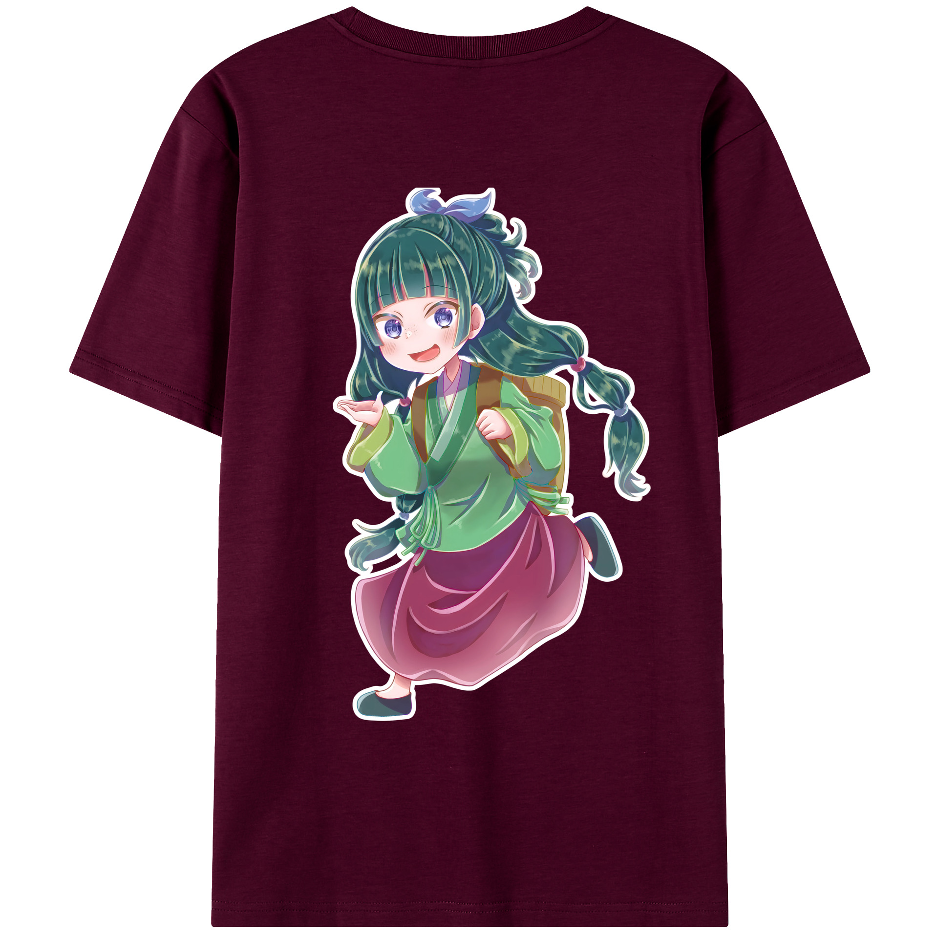 （画像用） 薬屋のひとりごと The Apothecary Diaries レディース半袖Tシャツ(バックプリント)